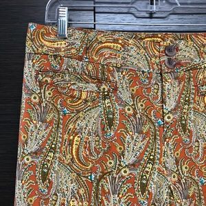 Anthropologie Paisley Pant/Capris